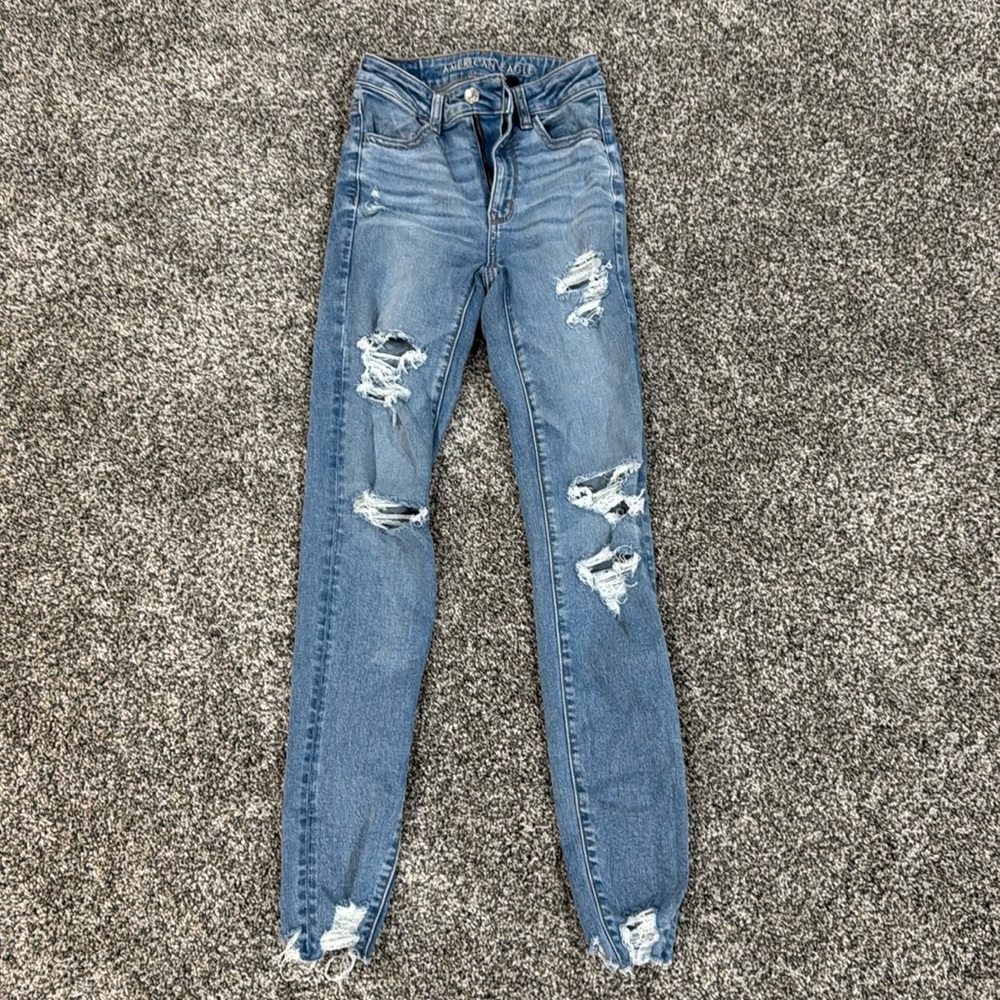 American Eagle Super High Rise Jegging